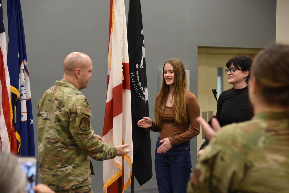 117th Intelligence Squadron enlists two new members