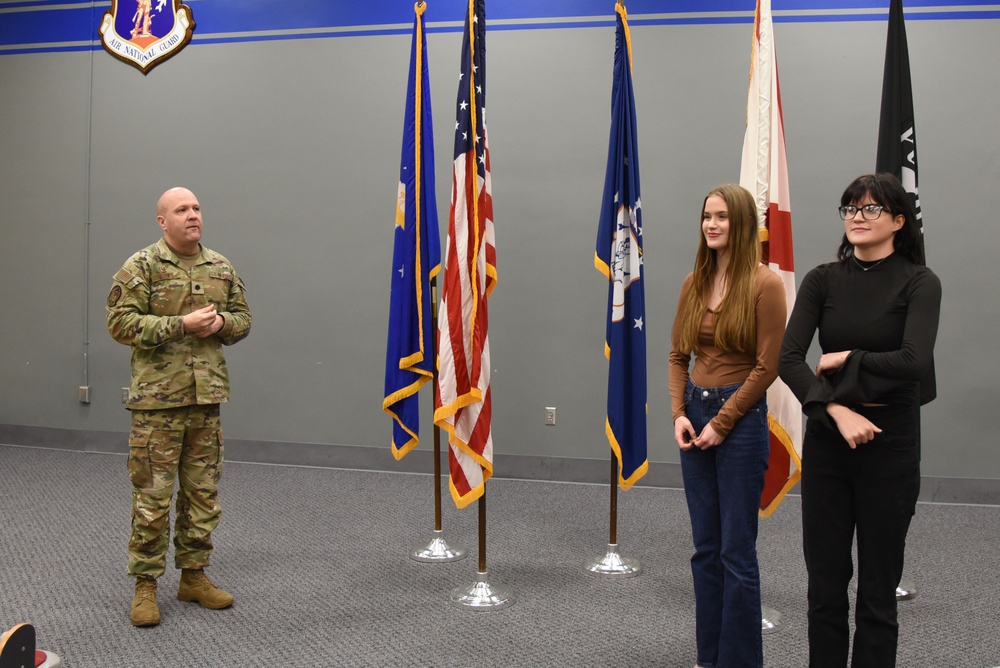 117th Intelligence Squadron enlists two new members