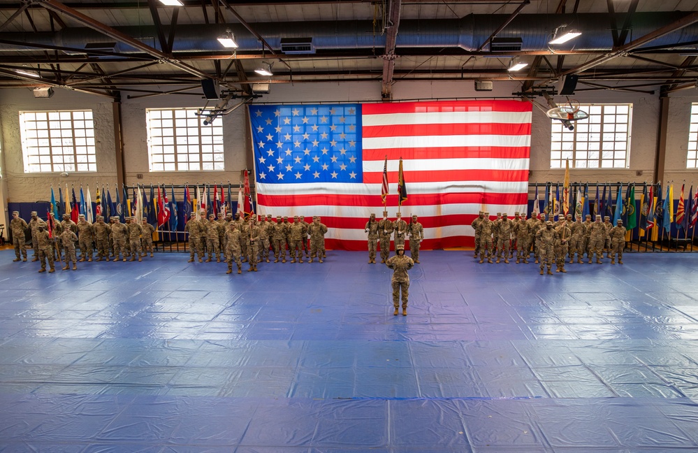 1st Infantry Division Sustainment Brigade receives new command sergeant major