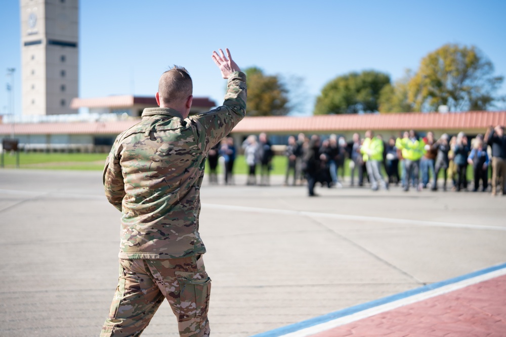 Travis AFB leadership delivers two new KC-46s to their new home 