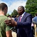 SECDEF Swears in New Recruits at Fort Meade