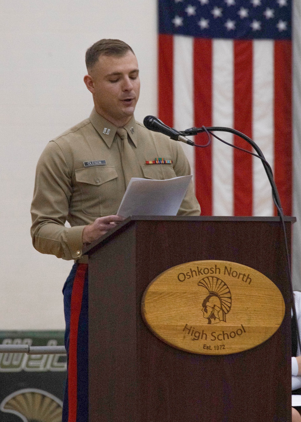 Oshkosh North Veterans Day Program