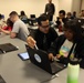 Soldiers and Civilians support Hackathon III at the Odenton Regional Library CTF USAR