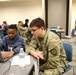 Soldiers and Civilians support Hackathon III at the Odenton Regional Library Python 04