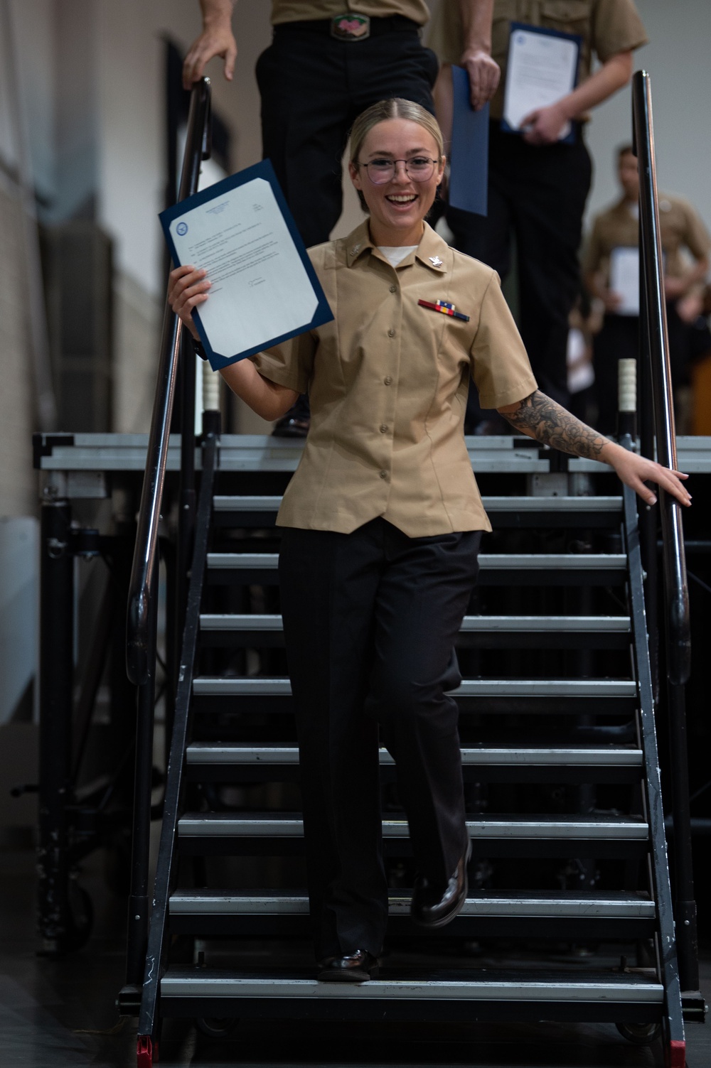 USS John C. Stennis (CVN 74) All Hands Call