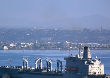 USNS Henry J. Kaiser Arrives in San Diego for Duty Oiler Operations