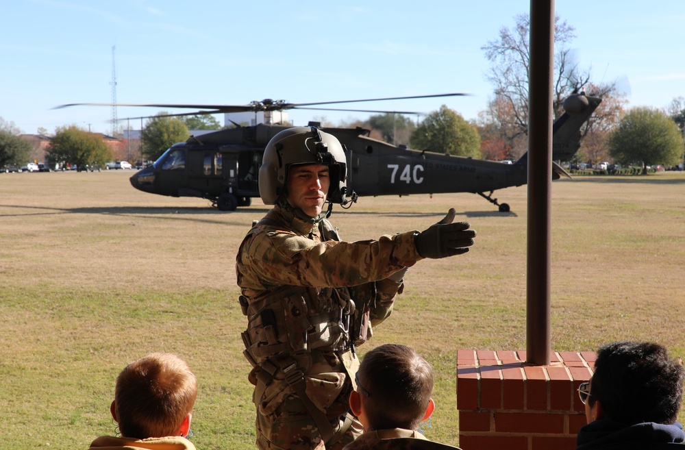 Columbus JROTC Visit