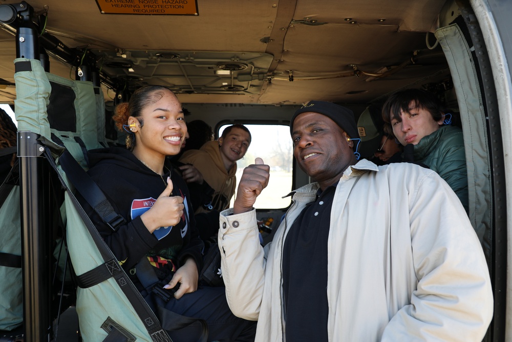 Columbus JROTC Visit