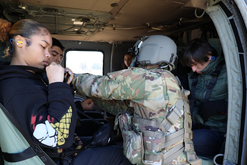 Columbus JROTC Visit