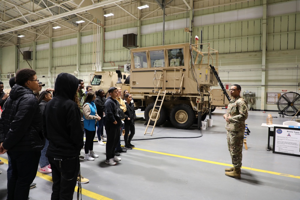 Columbus JROTC Visit