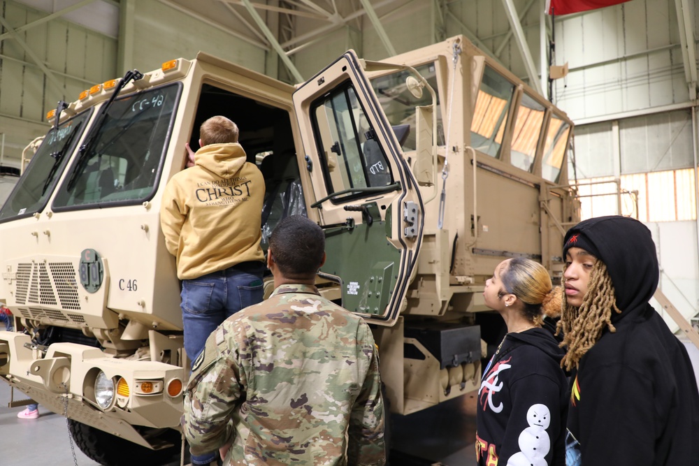 Columbus JROTC Visit