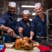 USS Normandy Celebrates Thanksgiving