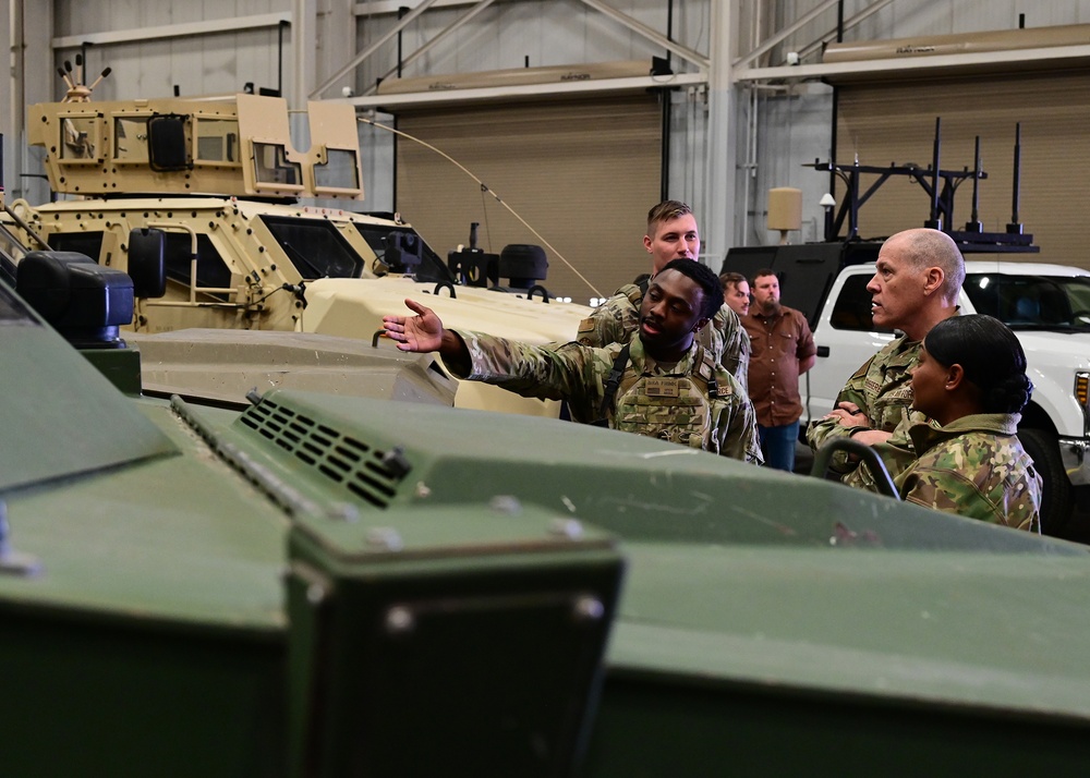 AFGSC leaders visit the Mighty Ninety, emphasize nuclear deterrence mission