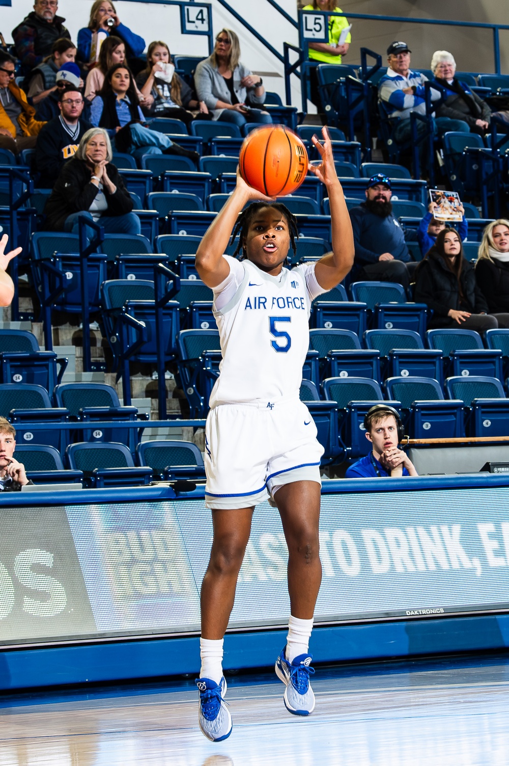 USAFA Women's Basketball vs UNC