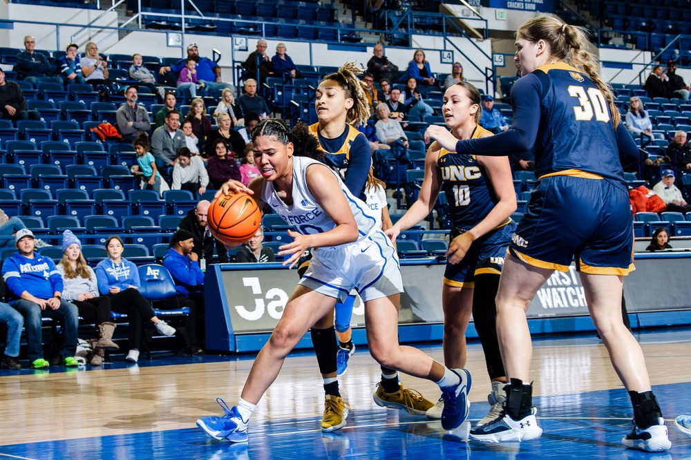 USAFA Women's Basketball vs UNC