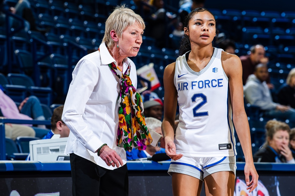 USAFA Women's Basketball vs UNC