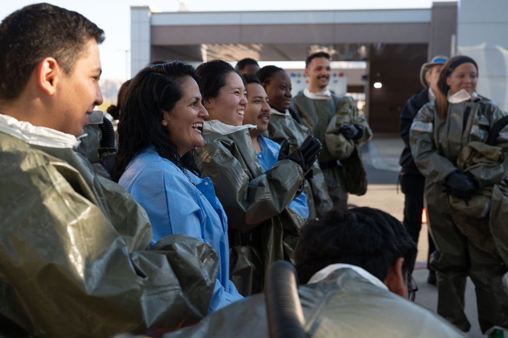 99th Medical Group Undergoes Chemical Crisis Response Training