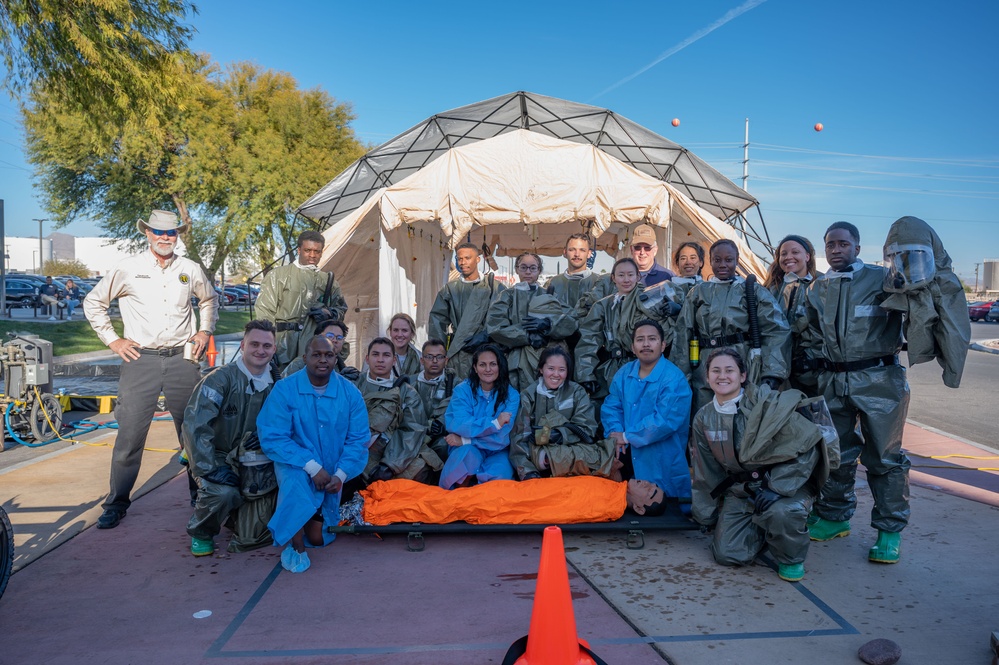 99th Medical Group Undergoes Chemical Crisis Response Training