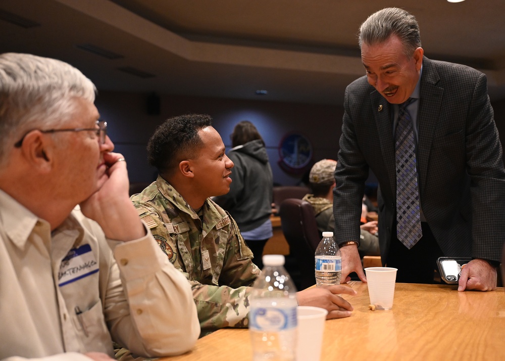 Adopt an Airman participants visit F.E. Warren