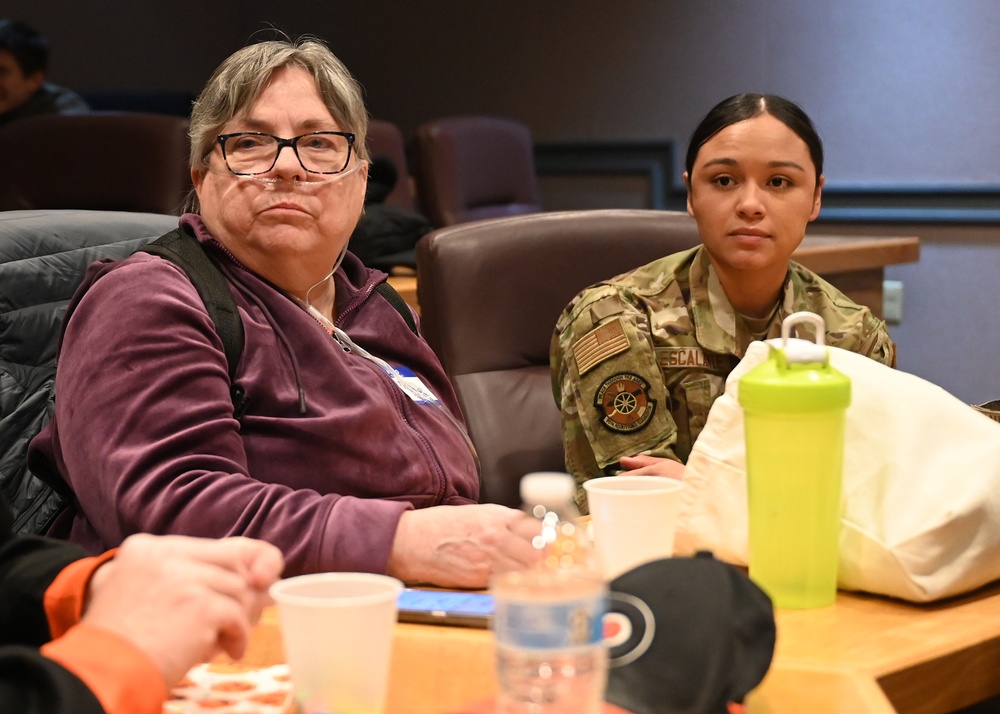 Adopt an Airman participants visit F.E. Warren