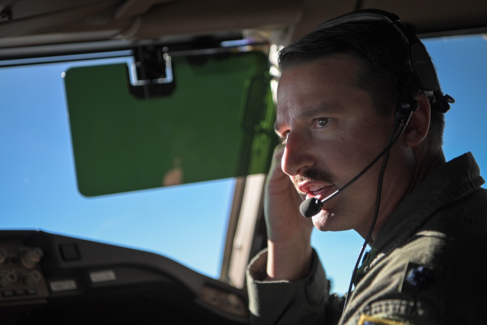 Travis AFB leadership flies two new KC-46s to their new home