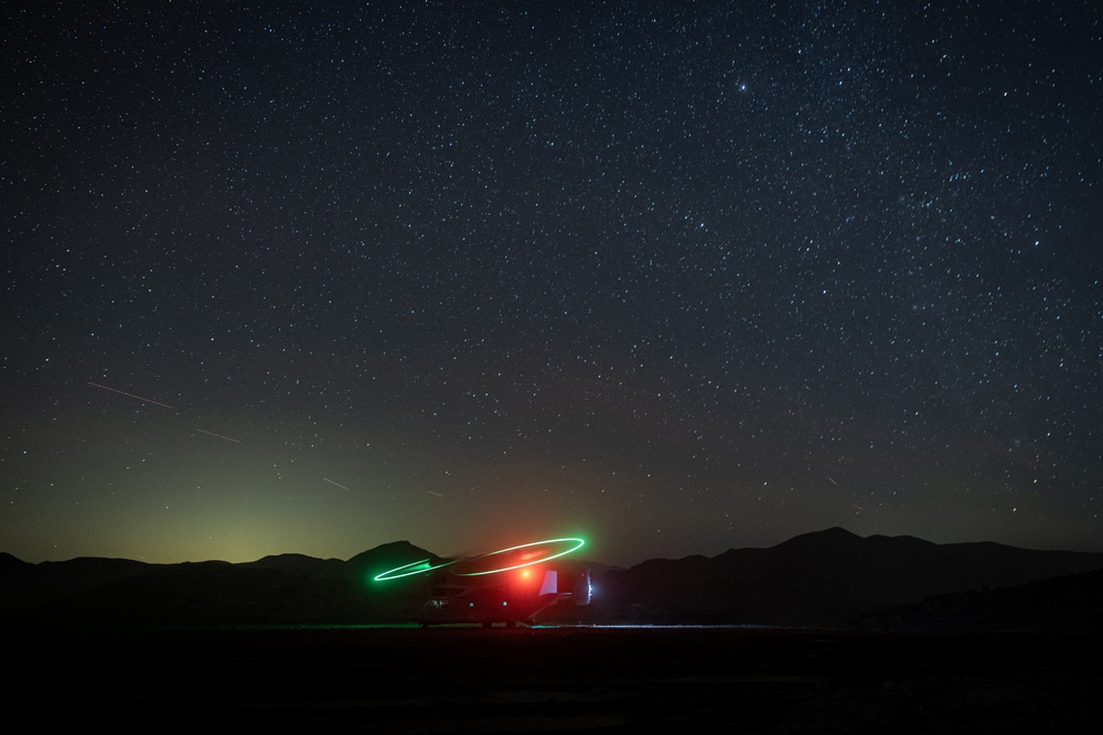 Marines with V3/4 conduct a company assault at Range 230 during Steel Knight 23.2