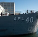 Barracks Craft Nueces (APL 40) Departs Yokosuka