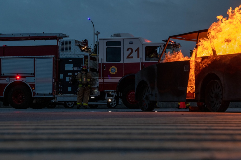 Kadena Fire Safety Defeats the Heat