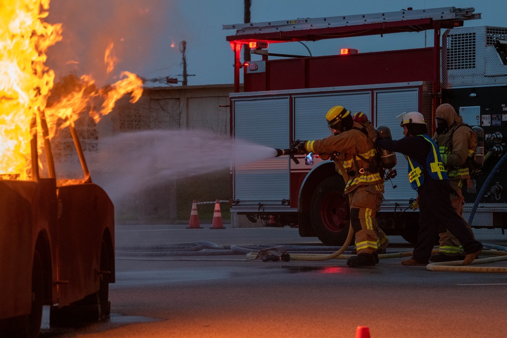 Kadena Fire Safety Defeats the Heat