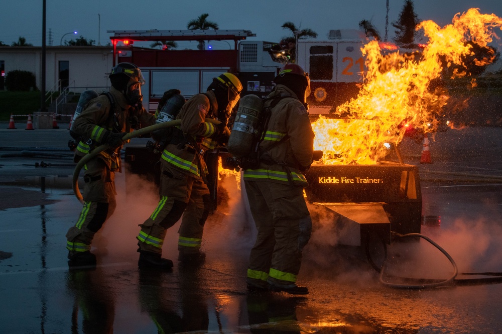 Kadena Fire Safety Defeats the Heat