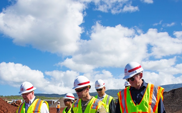 FEMA FCO and Hawaii SCO visit Hawaii Wildfire burn zones