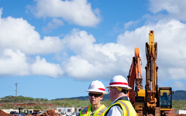 FEMA FCO and Hawaii SCO visit Hawaii Wildfires burn zones