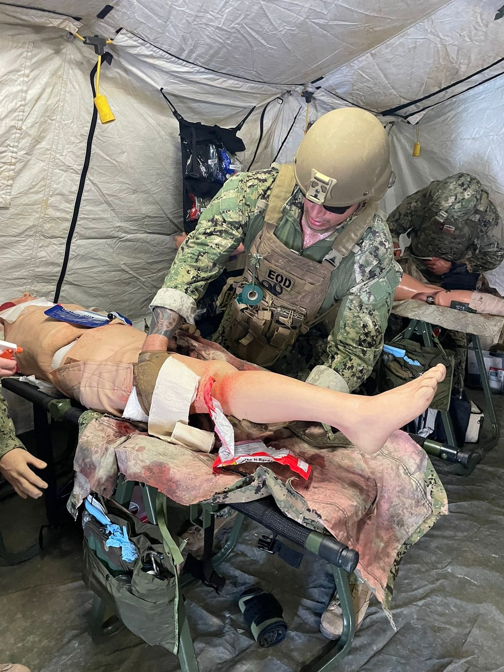 EODMU5 Combat Casualty Training