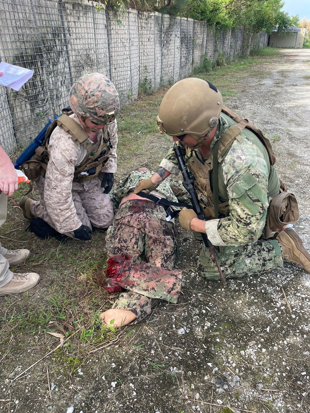 EODMU5 Combat Casualty Training