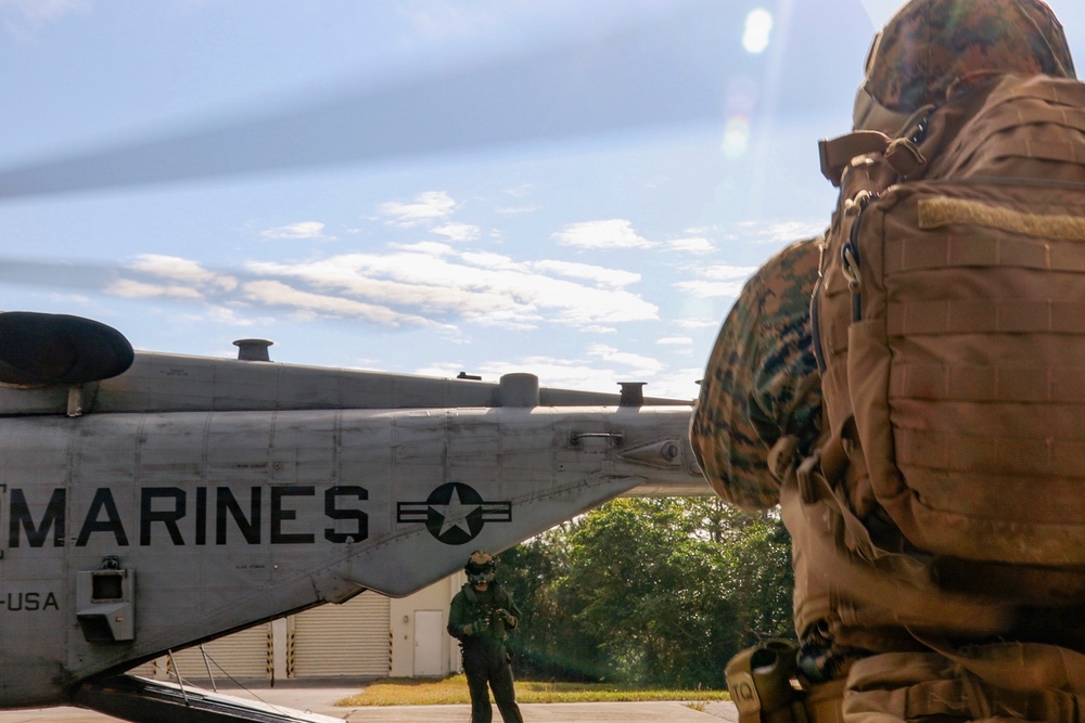 U.S. Marines and Sailors with 31st Marine Expeditionary Unit conduct a Mass Casualty Training Event