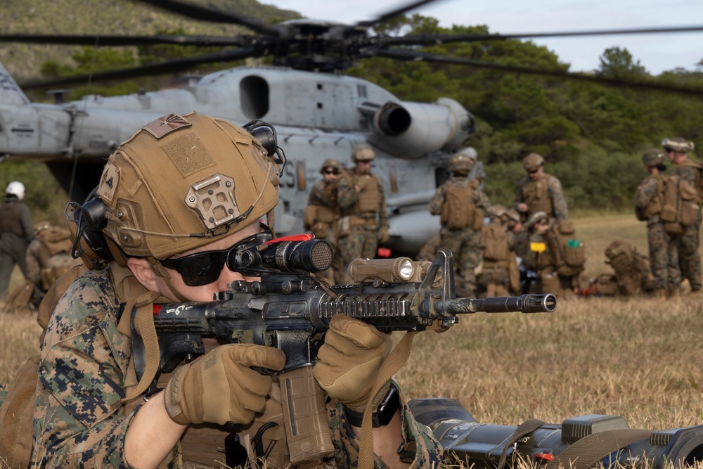 U.S. Marines and Sailors with 31st Marine Expeditionary Unit conduct a Mass Casualty Training Event