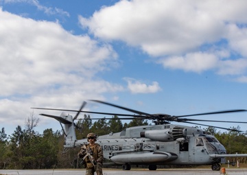 U.S. Marines and Sailors with 31st Marine Expeditionary Unit conduct a Mass Casualty Training Event