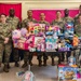 ARSOUTH spreads holiday cheer with a toy drop