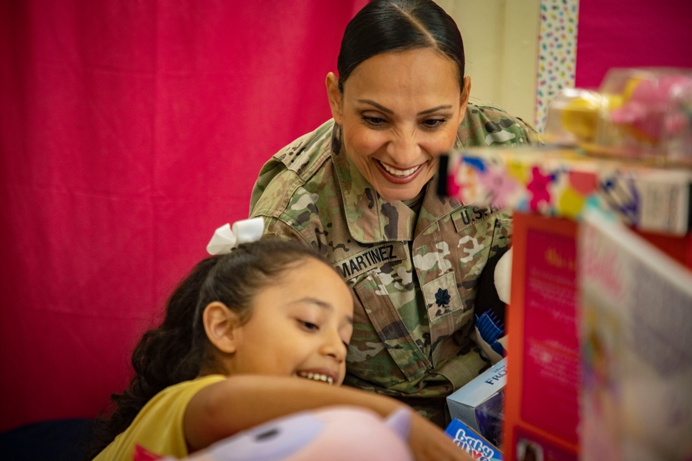 ARSOUTH spreads holiday cheer with a toy drop