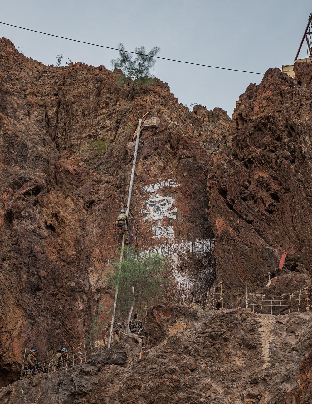 French Desert Commando Course 2023 - Mountain Obstacle Course