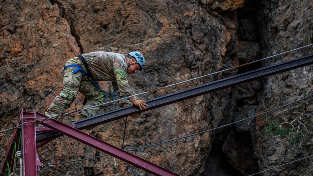 French Desert Commando Course 2023 - Mountain Obstacle Course