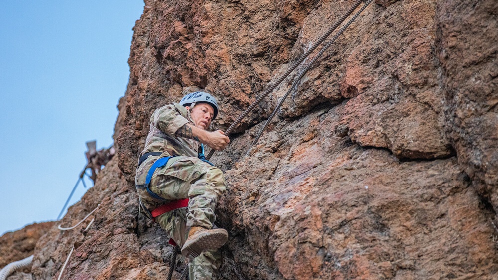 French Desert Commando Course 2023 - Mountain Obstacle Course