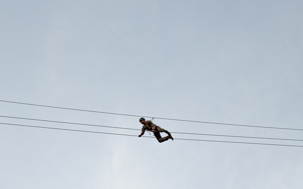 French Desert Commando Course 2023 - Mountain Obstacle Course