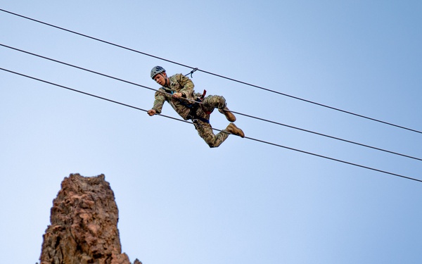 French Desert Commando Course 2023 - Mountain Obstacle Course