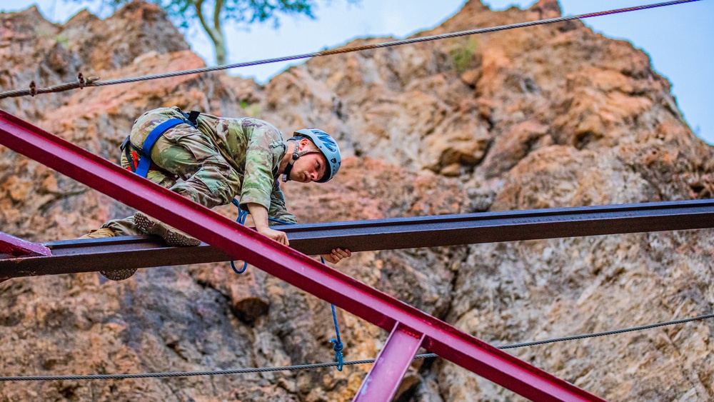 French Desert Commando Course 2023 - Mountain Obstacle Course