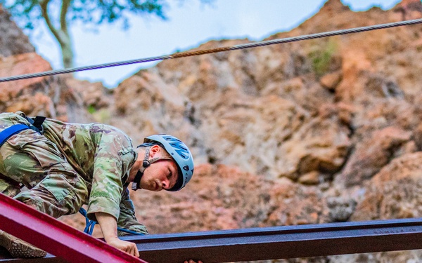 French Desert Commando Course 2023 - Mountain Obstacle Course
