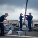 USS Hopper (DDG 70) Morning Colors