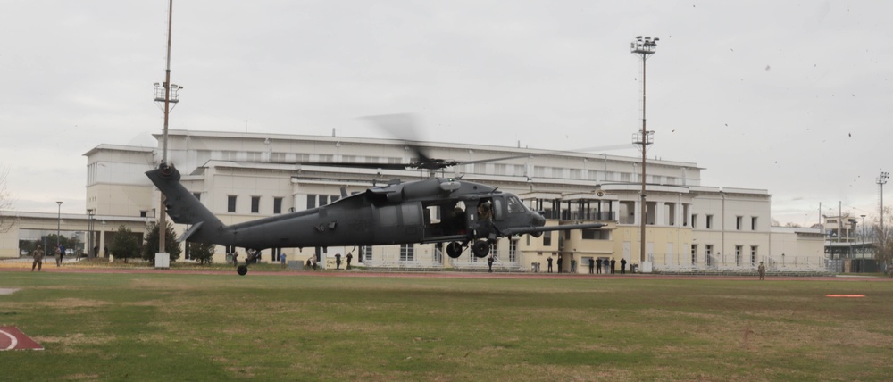 Departure HH-60 Pave Hawks