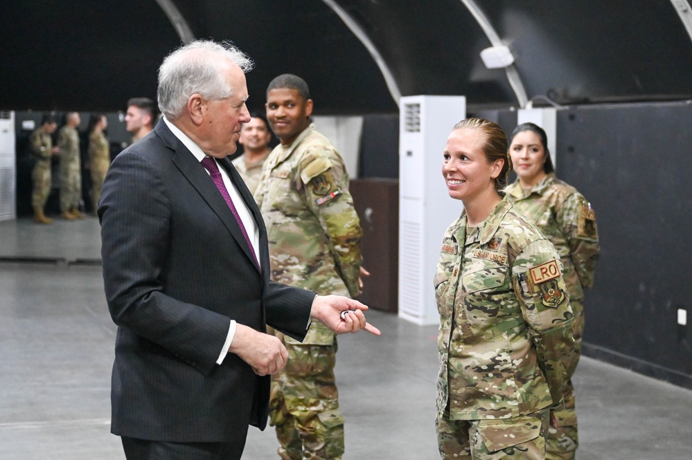 SECAF visits Airmen, Guardians, sees AFFORGEN in action