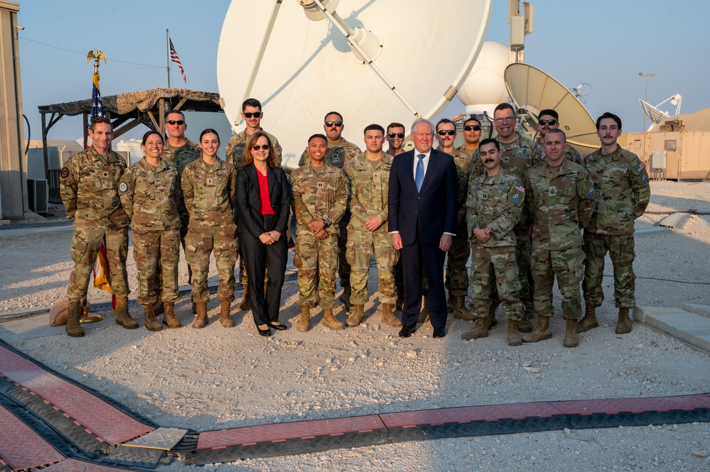 SECAF visits Airmen, Guardians, sees AFFORGEN in action